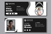 Email Signature Design Template, an Email Template by MightyDesign (Thumbnail 1 of 6)