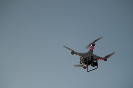 Drone stock photograph