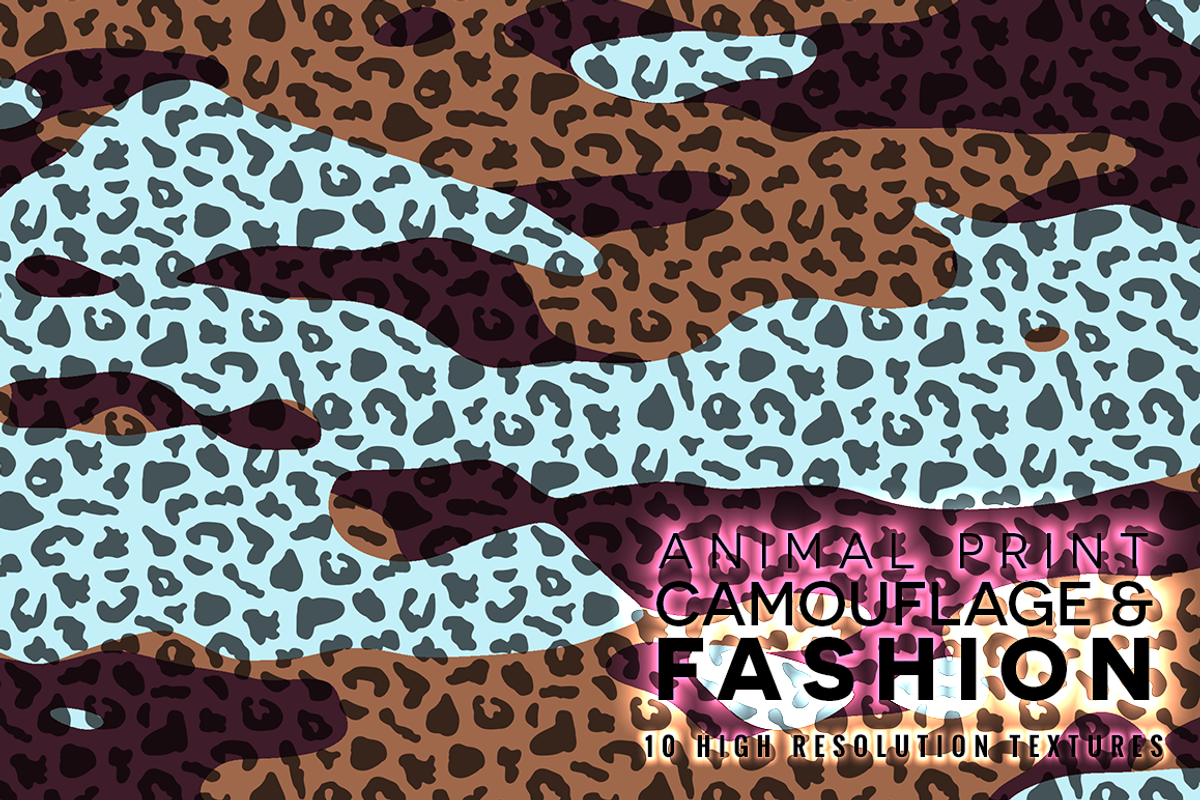 Animal Print, Camouflage and Fashion, a Texture Graphic by Digital Art Creations (Photo 10 of 14)