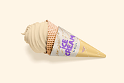 Ice Cream Cone Mockup, a Cups & Container Mockup by DSNA Mockup (Thumbnail 5 of 5)
