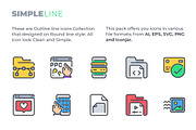 750 Simple Line Icon x2, an Outline Icon by Just Icon (Thumbnail 2 of 8)