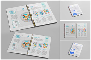 Spiral Brochure Mockup