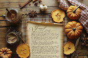 Autumn Spice Recipe Card, a Background Graphic by Printable Treasure (Thumbnail 6 of 8)