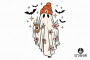 Halloween Ghost PNG Sublimation, an Illustration by Dream Creation (Thumbnail 1 of 6)
