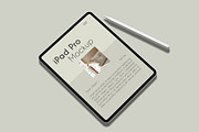 iPad Pro Mockup, an iPad Mockup by Graphicbars (Thumbnail 17 of 25)