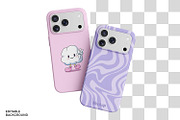 High Quality iPhone 17 Case Mockup, an iPhone Mockup by RamStudio2 (Thumbnail 13 of 14)