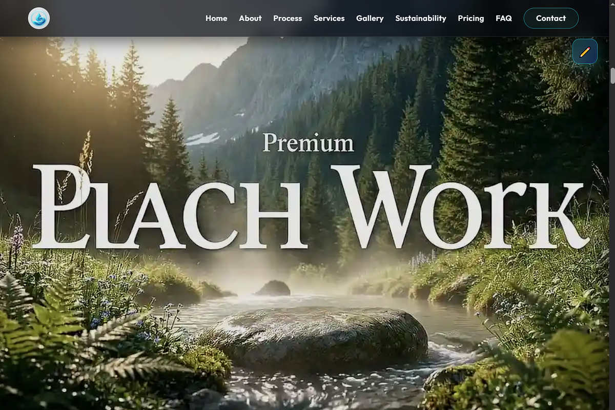3D Animated Mineral Water Website, a Landing Page Template by DigitalsDesigns (Photo 2 of 2)