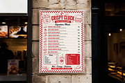 Fast Food Restaurant Wall Mockup, an Advertising Mockup by Pitchlook.Studio (Thumbnail 3 of 3)