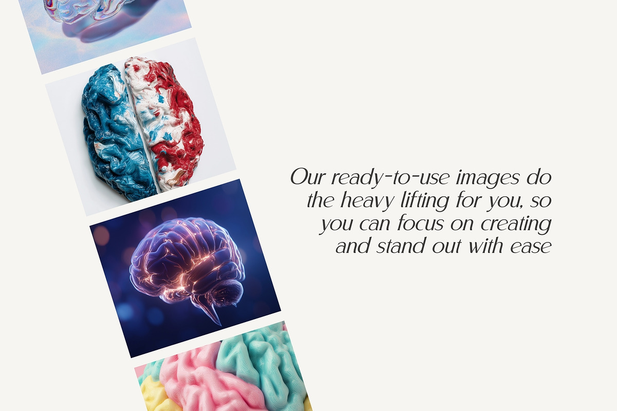 Artistic Human Brain Graphics, an Object Graphic by HipFonts (Photo 3 of 10)