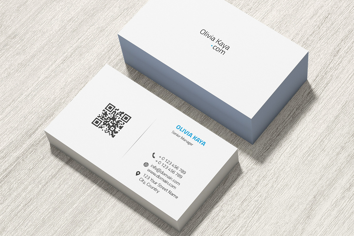 Minimal Business Card, a Business Card Template by designSultan (Photo 4 of 5)