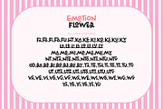 Emotion Flower - All Caps Display, a Sans Serif Font by Airotype (Thumbnail 11 of 12)