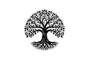 Tree Silhouette Vector Bundle, an Illustration by musafir_fashion (Thumbnail 13 of 51)