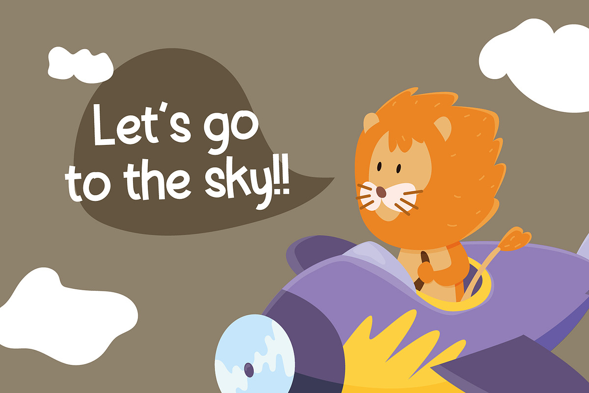Happy Single Cute Font, a Font by Dicubit (Photo 3 of 10)