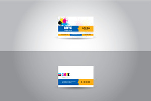 CMYK Visiting Card