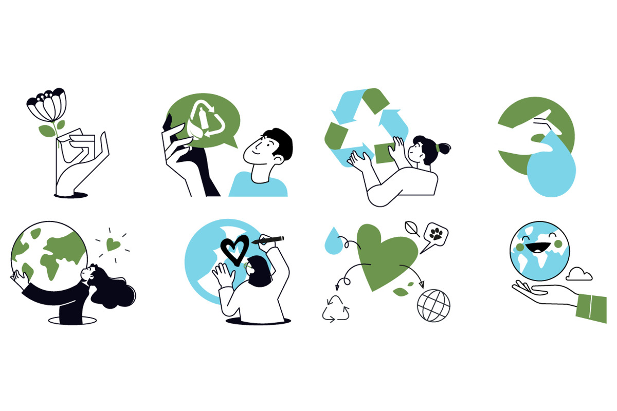 Nature and ecology illustrations, an Illustration by PureSolution (Photo 4 of 6)