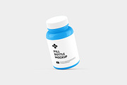 Pill Bottle Mockup, a Cups & Container Mockup by Toasin Studio (Thumbnail 4 of 11)