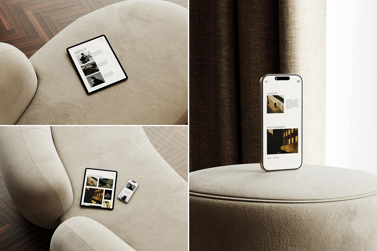 Haze Device Mockup Collection, an iPhone Mockup by Mockup Line (Photo 8 of 9)