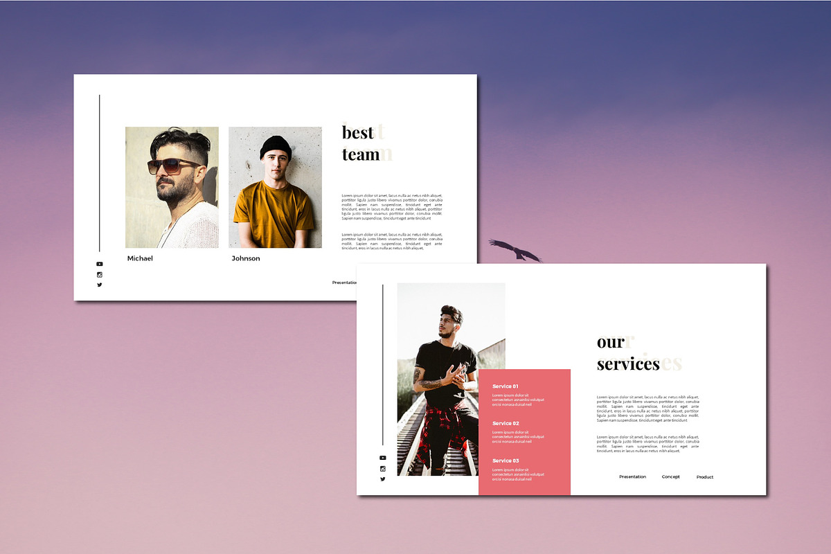 Insert Powerpoint Template, a Presentation Template by GridlineType (Photo 4 of 7)