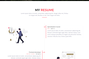 Adam - Personal Portfolio HTML, a HTML Template by Themeplaza (Thumbnail 5 of 7)