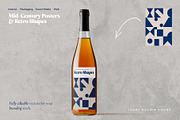 Mid-Century Posters & Retro Shapes 2, a Graphic by LEROY Design (Thumbnail 3 of 10)