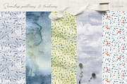 Magic Winter Watercolors, a Decorative Illustration by Eva Katerina (Thumbnail 8 of 9)