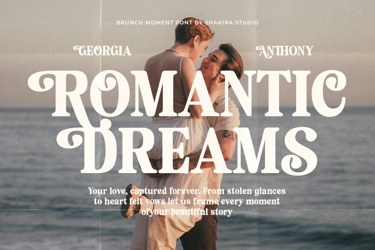 Brunch Moment - Retro Serif, a Serif Font by Shakira Studio (Photo 4 of 10)