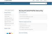 Support Center - Knowledge Base HTML, a HTML Template by Design Collection (Thumbnail 3 of 6)