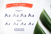 Alpha Anggela - 18 Font styles, a Script Font by Gblack Id (Thumbnail 4 of 13)