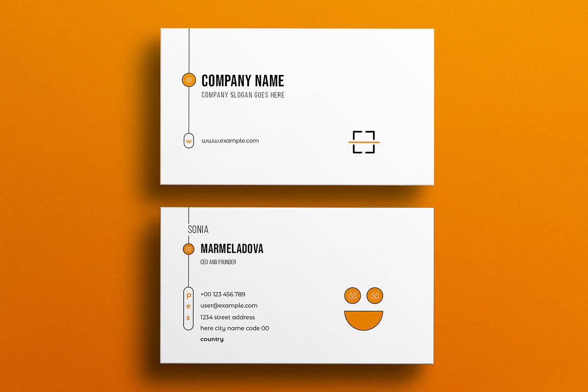 Modern Business Card Layout, a Business Card Template by MightyDesign (Photo 1 of 6)