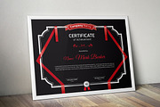 Certificate Word | PSD | AI, a Stationery Template by Curve Design (Thumbnail 3 of 6)