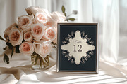 Elegant Baroque Wedding Stationery, an Invitation Template by ilustrinna (Thumbnail 6 of 9)