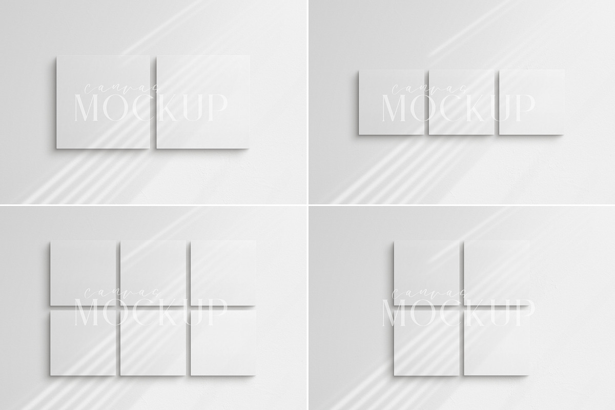 Canvas Mockups 1:1 Square, a Mockup by DESIGN BY nube (Photo 3 of 11)