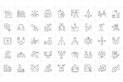 Human Resource Icons, an Outline Icon by Prosymbols (Thumbnail 4 of 5)