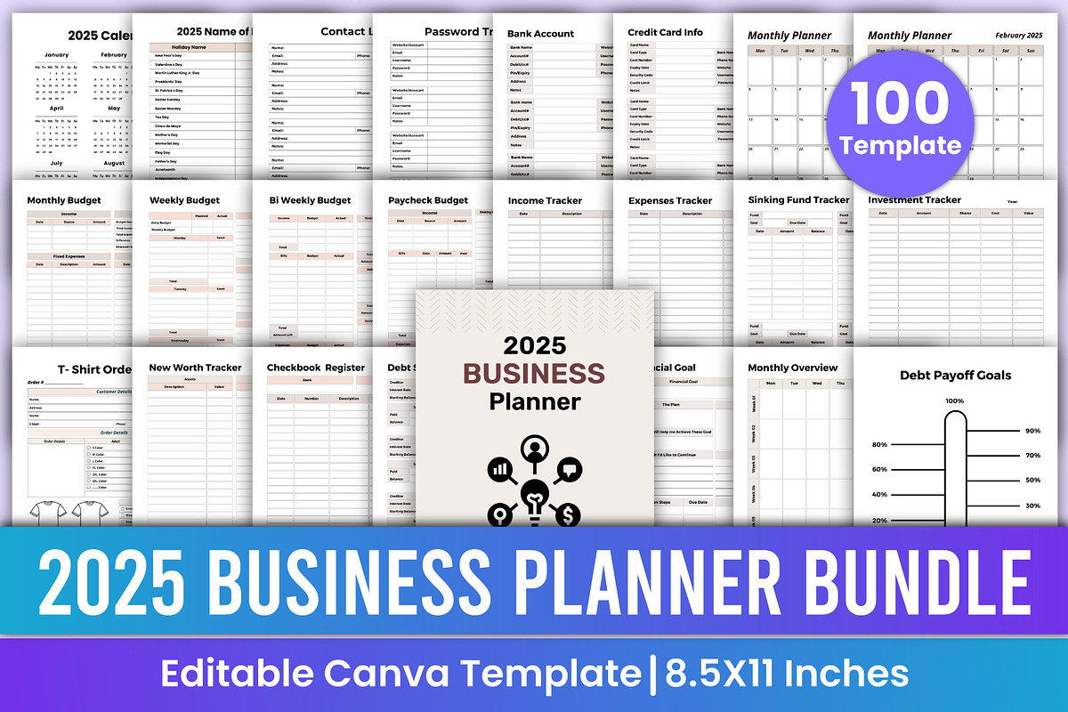 2025 Top Selling Kdp Interior Bundle, a Stationery Template by Mustafiz (Photo 5 of 10)