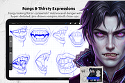 10 in 1 Halloween Procreate Stamps, a Brush Add-On by Selentaori Studio (Thumbnail 7 of 15)