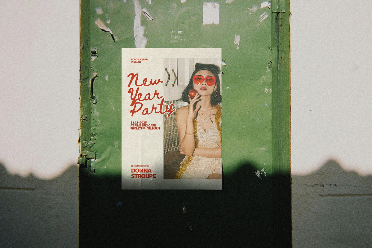 Street Poster Mockup, an Advertising Mockup by Tahtagraphic (Photo 5 of 6)