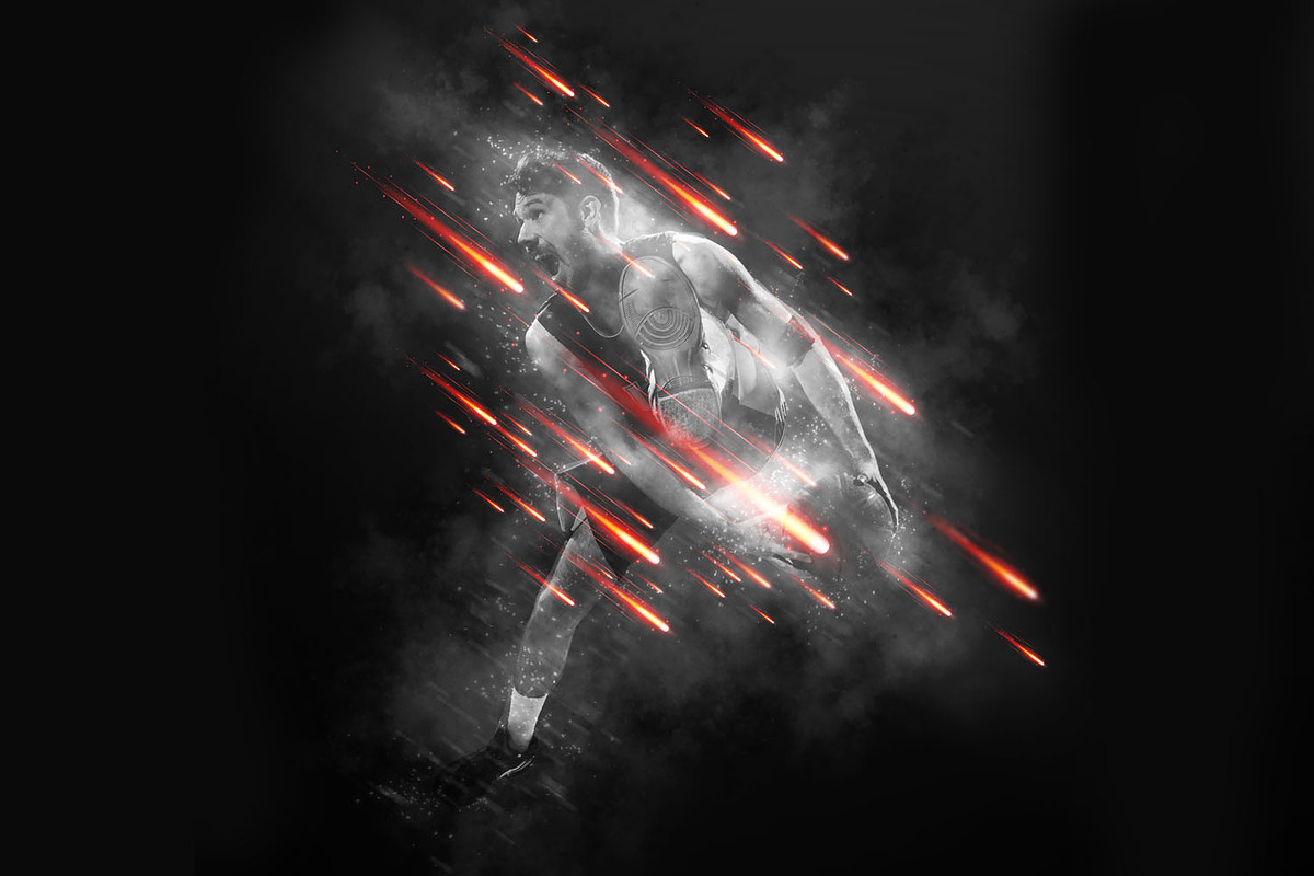 Burn Spark Effect Photoshop Action, a Brushes & More by MRI STUDIO (Photo 4 of 13)