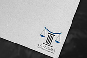 Scales of Justice Law Firm Logo, a Branding & Logo Template by YUDesignStore (Thumbnail 7 of 11)