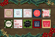 Christmas Social Media Bundle, a Social Media Template by MinimalStudioCo (Thumbnail 14 of 19)