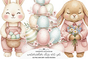 Farmhouse Easter Decor Clipart, an Illustration by GatewayDesign (Thumbnail 1 of 5)