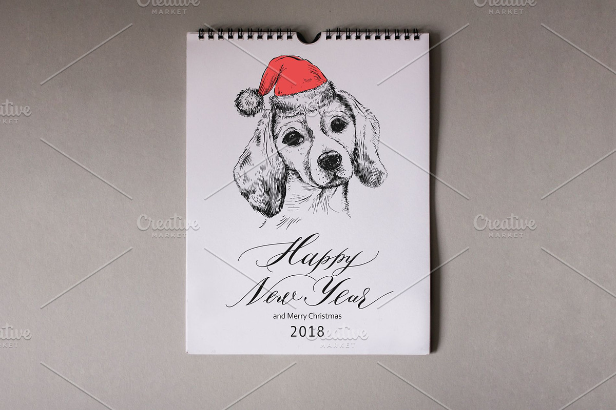 12 DOGS. Christmas Collection, an Illustration by OlgaAlekseenko (Photo 6 of 8)