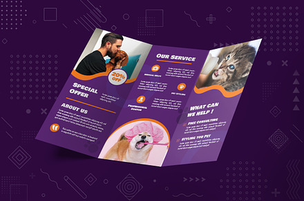 Pet Shop Trifold Brochure, a Brochure Template by Fannan Studio