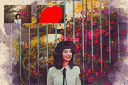Mixed Watercolor Photoshop Action, an Action Add-On by Design Forest (Thumbnail 5 of 6)