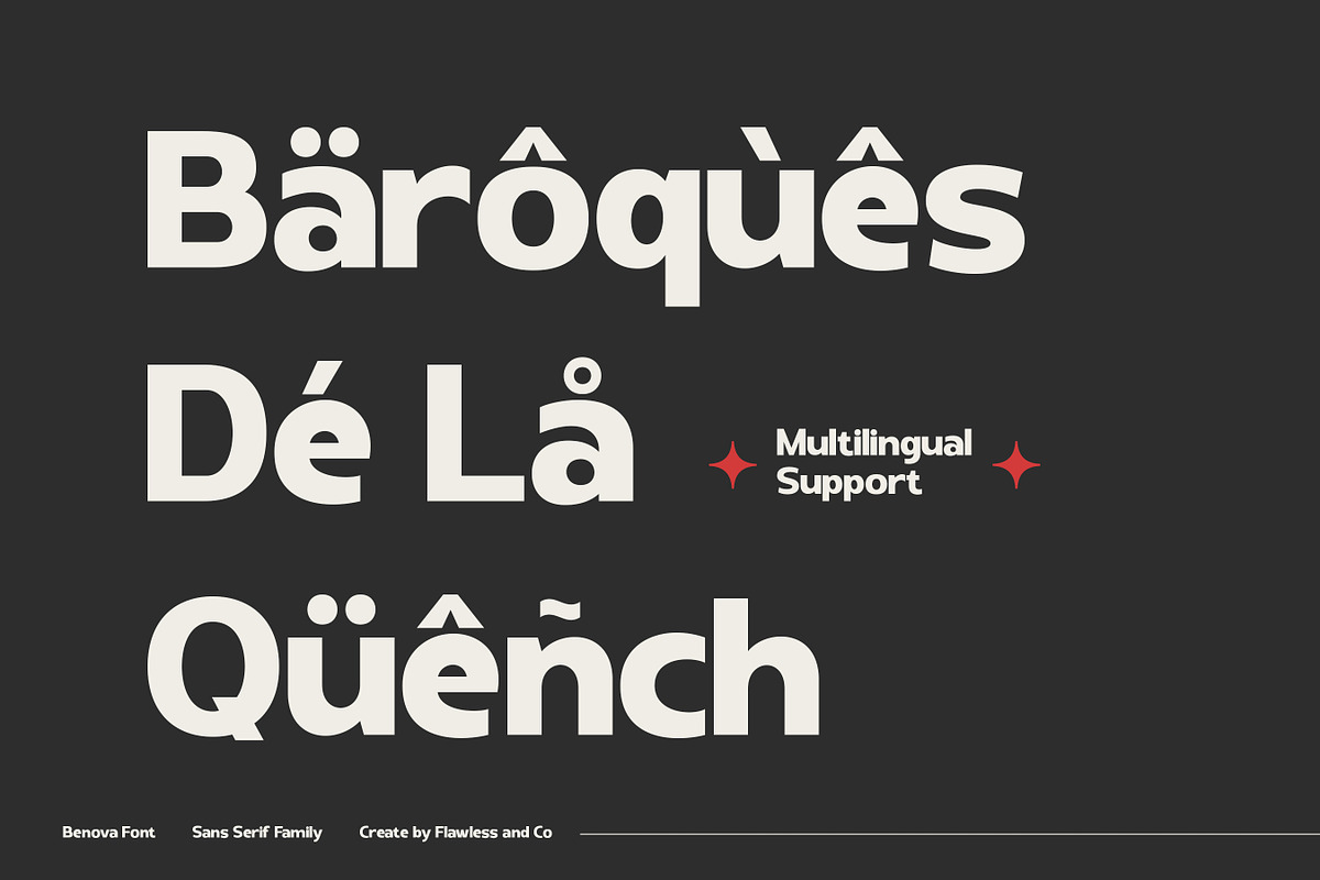 Benova - Family Sans Serif Font, a Sans Serif Font by Flawless And Co (Photo 8 of 10)