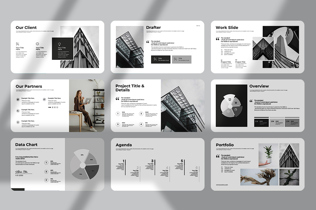 Minimal Presentation Template, a Presentation Template by Alvi-Studio (Photo 7 of 8)