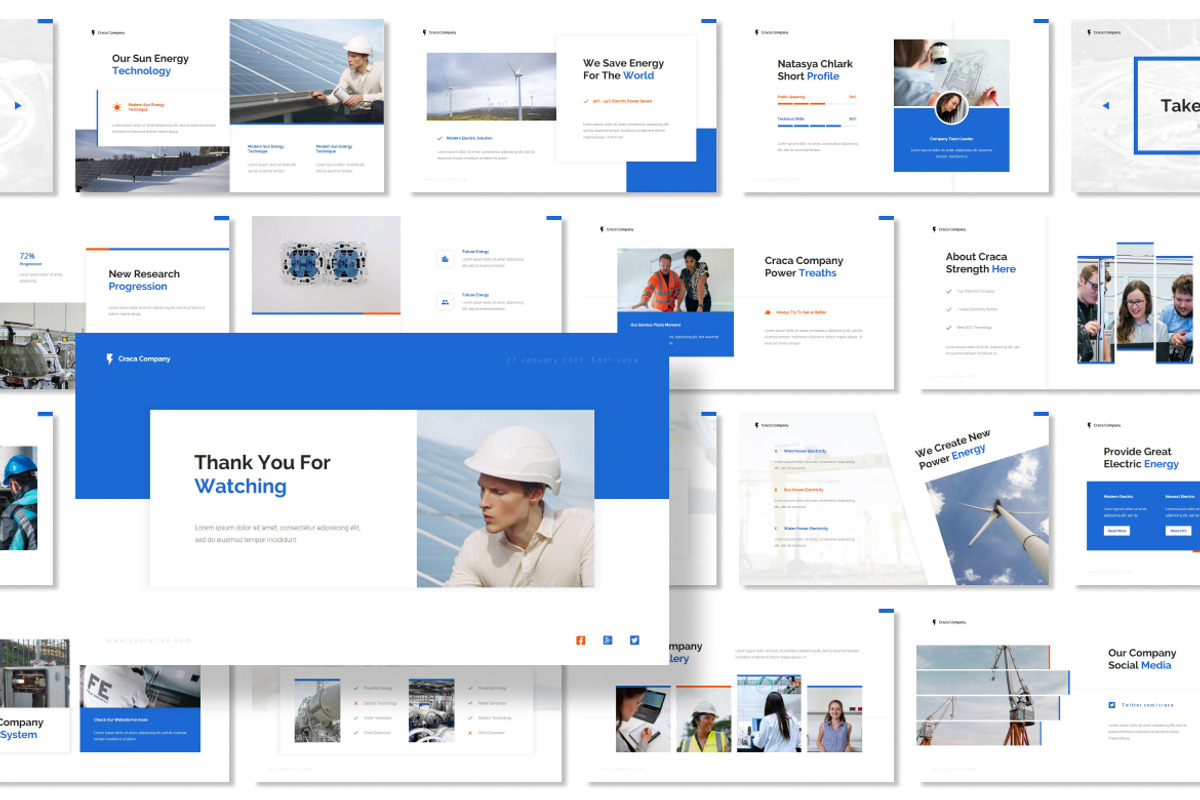 Electric Company Presentation, a Presentation Template by Antstheme (Photo 2 of 3)