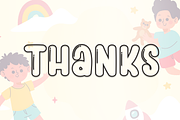 Play Kids | Script Font, a Script Font by Scratchones (Thumbnail 8 of 8)