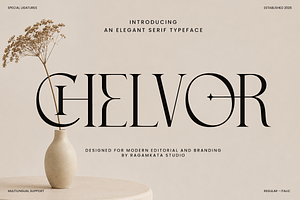 Chelvor - Stylish Ligature Serif
