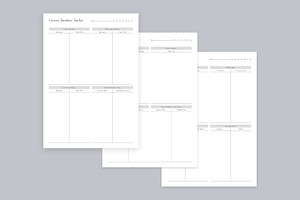 Meal Planning Pages Set V-15