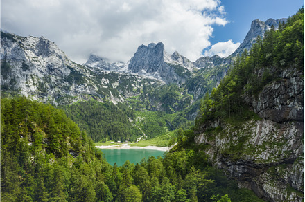 Upper Gosau and Dachstein summit, a Nature Photo by Igor Tichonow
